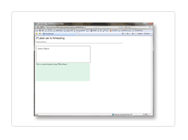 Components For PHP Free Simple Sample running in Internet Explorer 7