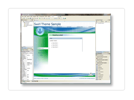 Components For PHP Lite Swirl Sample in form designer